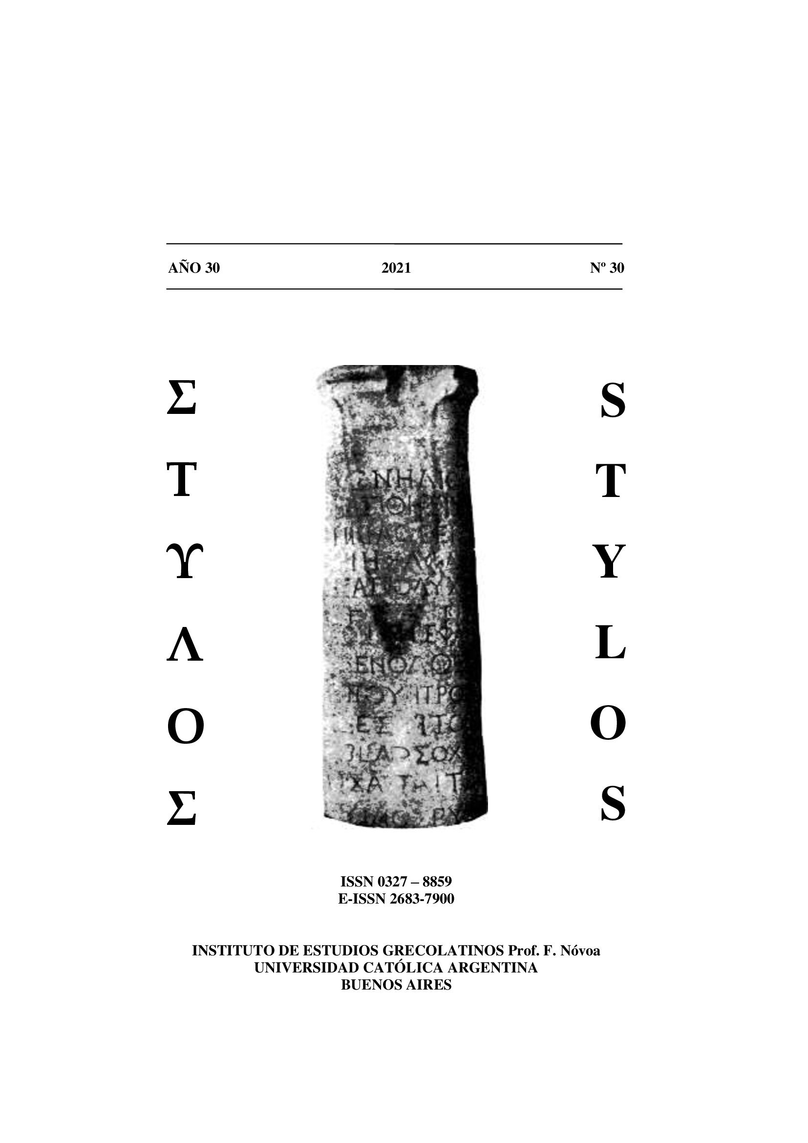 					View Vol. 30 No. 30 (2021): Stylos
				