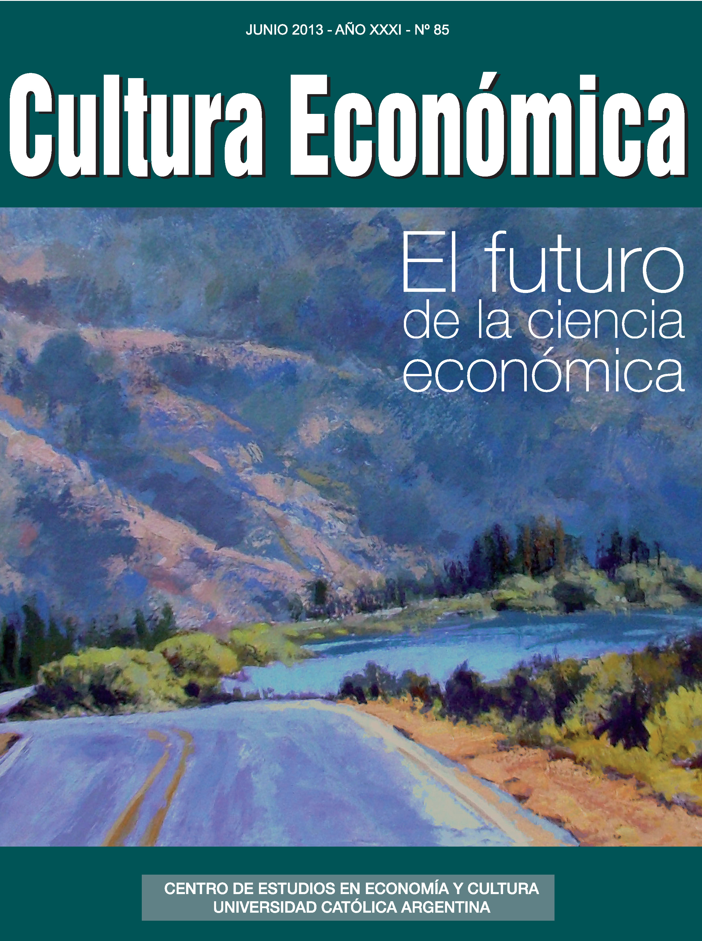 					View Vol. 31 No. 85 (2013): The Future of Economics
				