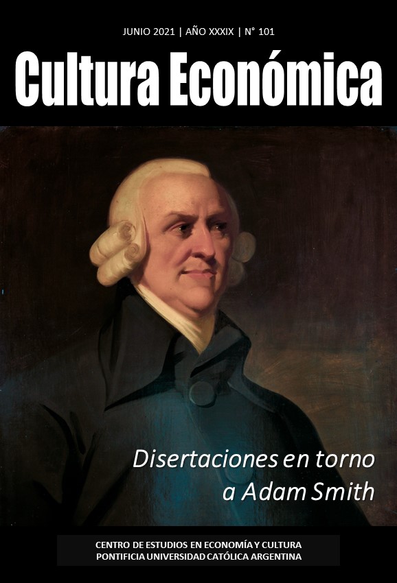 					View Vol. 39 No. 101 (2021): Disertaciones en torno a Adam Smith
				