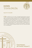 					View Vol. 52 No. 116 (2015): enero-abril (Cincuentenario del Concilio Vaticano II)
				
