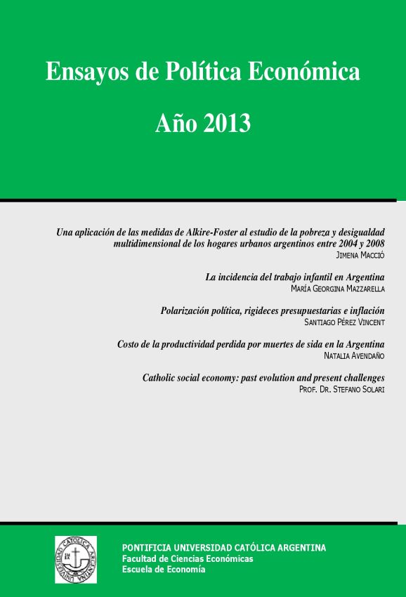 					Ver Vol. 2 Núm. 1 (7): Ensayos de Política Económica 2013
				